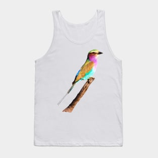 Colourful Lilac-breasted Roller Tank Top